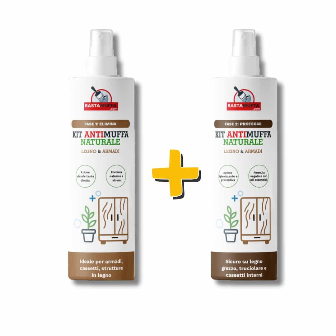 Kit Antimuffa Naturale per Armadi e Legno